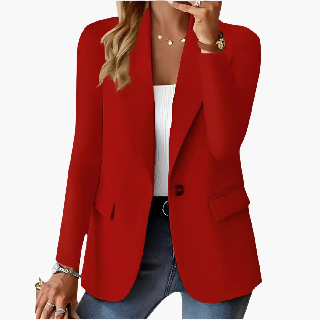 Celestine | Elegant Tailored Notched Lapel Blazer