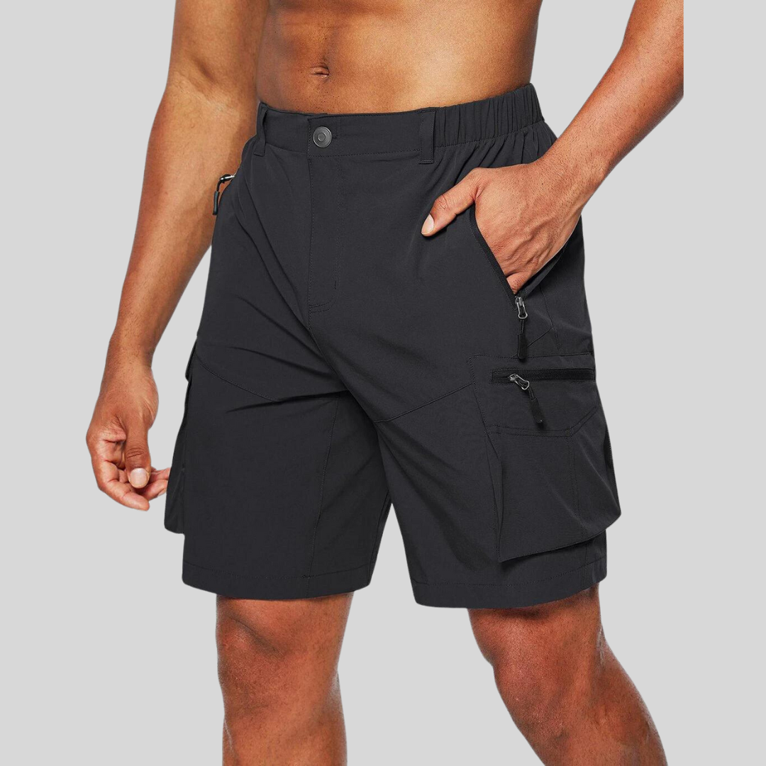 Aurelius | Men's Tactical Zip Pocket Cargo Shorts