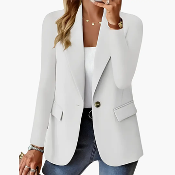 Celestine | Elegant Tailored Notched Lapel Blazer