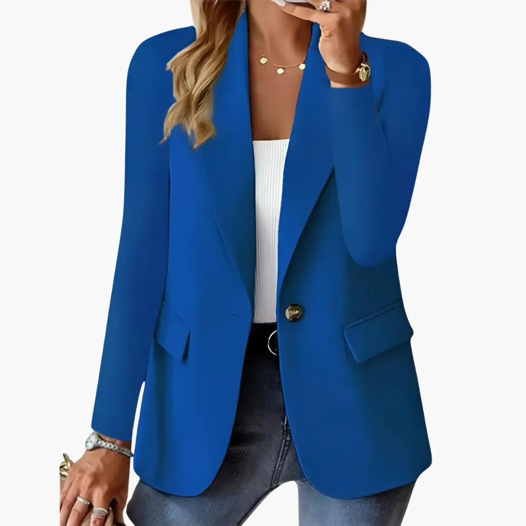 Celestine | Elegant Tailored Notched Lapel Blazer