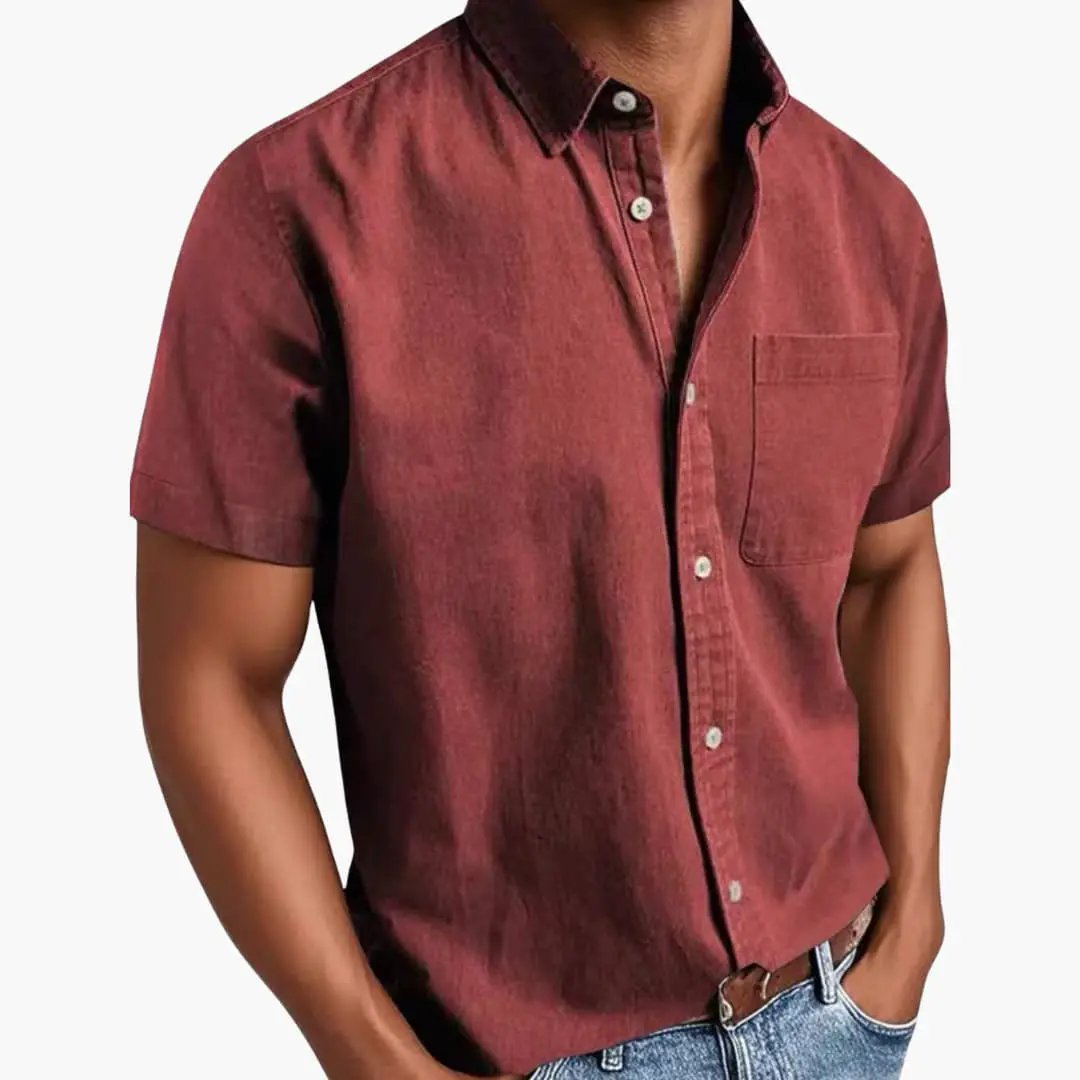 Zachary | Men's Casual Short Sleeve Shirt
