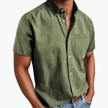 Zachary | Men's Casual Short Sleeve Shirt