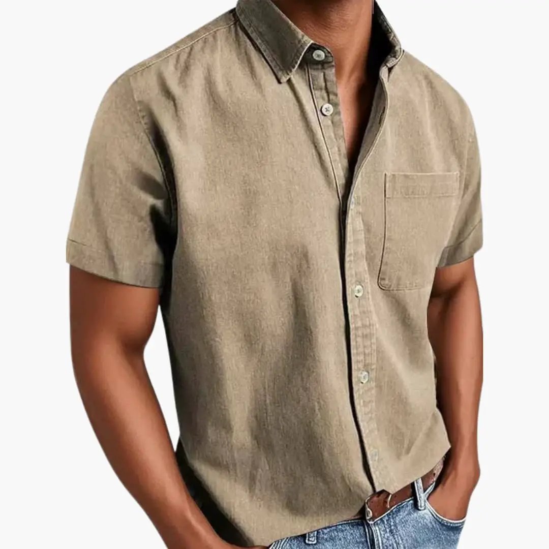 Zachary | Men's Casual Short Sleeve Shirt