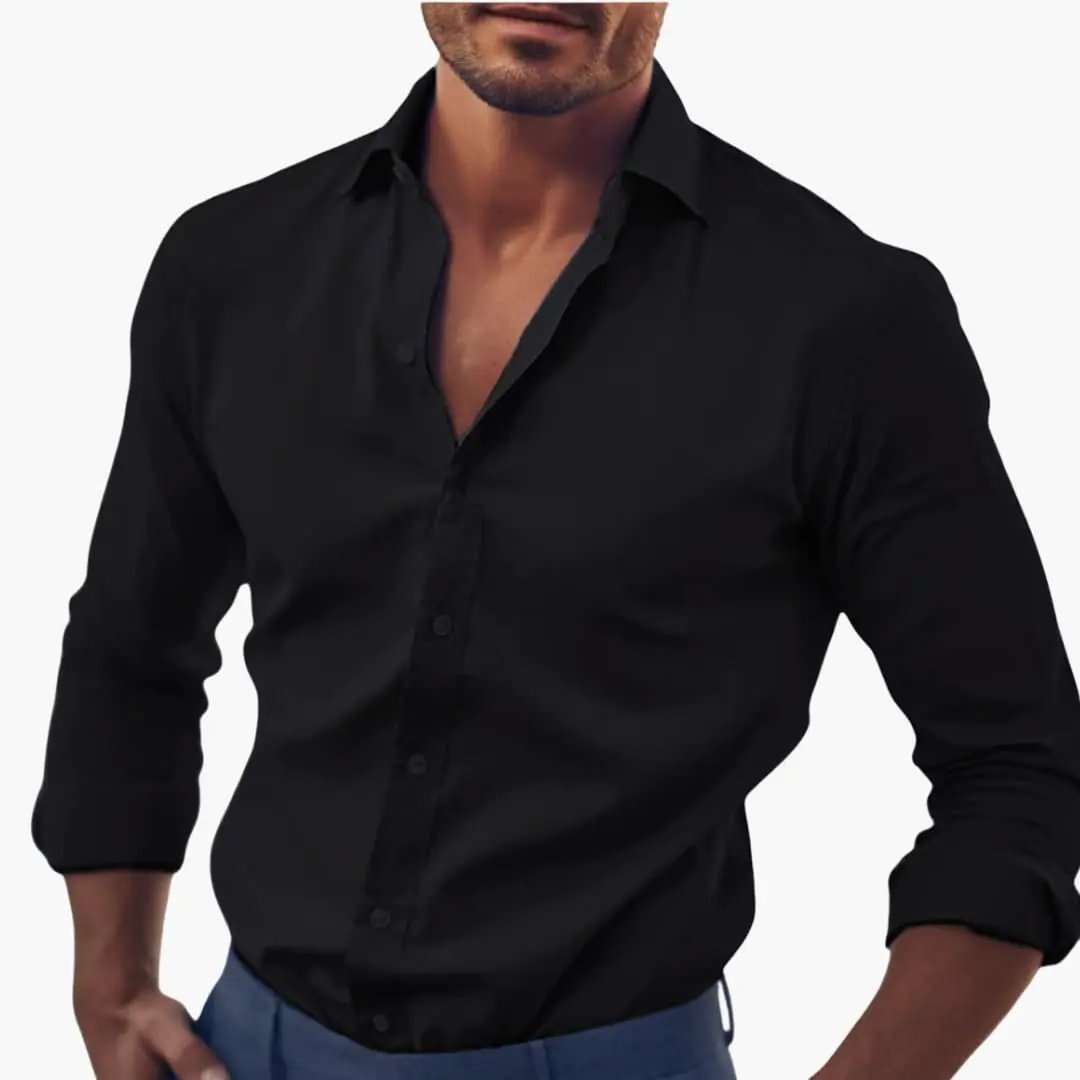 Lysander | Men's Smart Long Sleeve Button Down Shirt