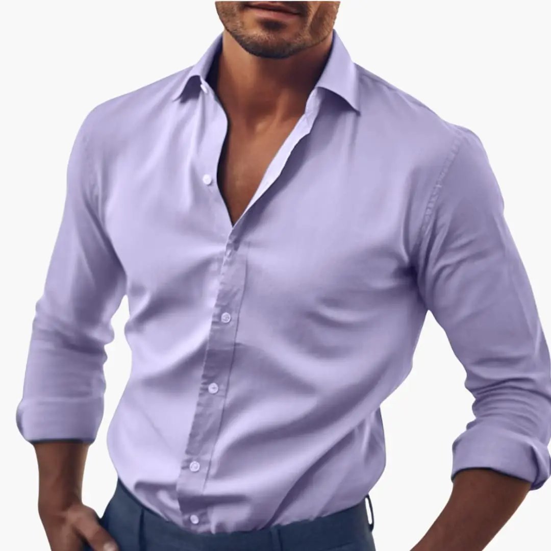 Lysander | Men's Smart Long Sleeve Button Down Shirt