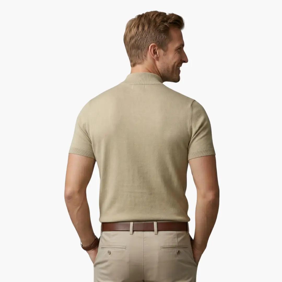 Maximus | Men's Classic Short Sleeve Turtleneck Top
