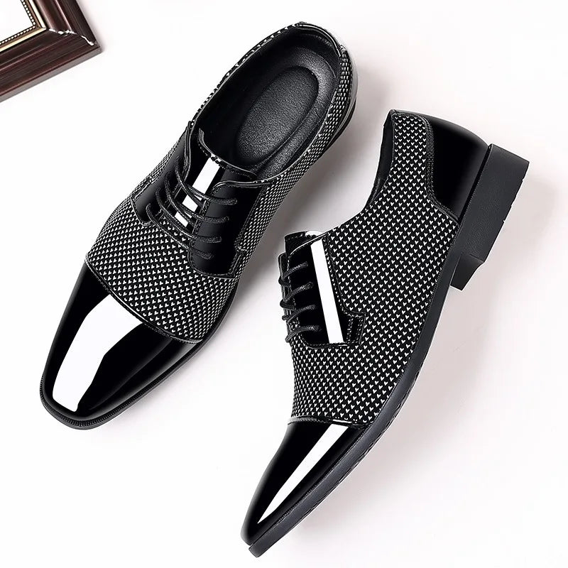 Sebastian | Men's Smart Contrast Oxford Dress Shoes