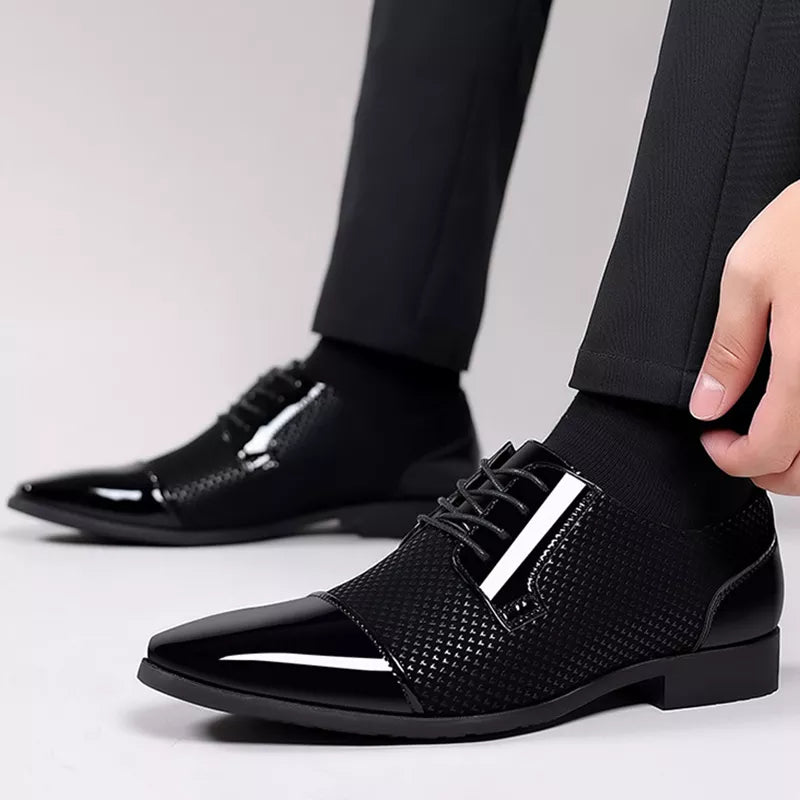 Sebastian | Men's Smart Contrast Oxford Dress Shoes