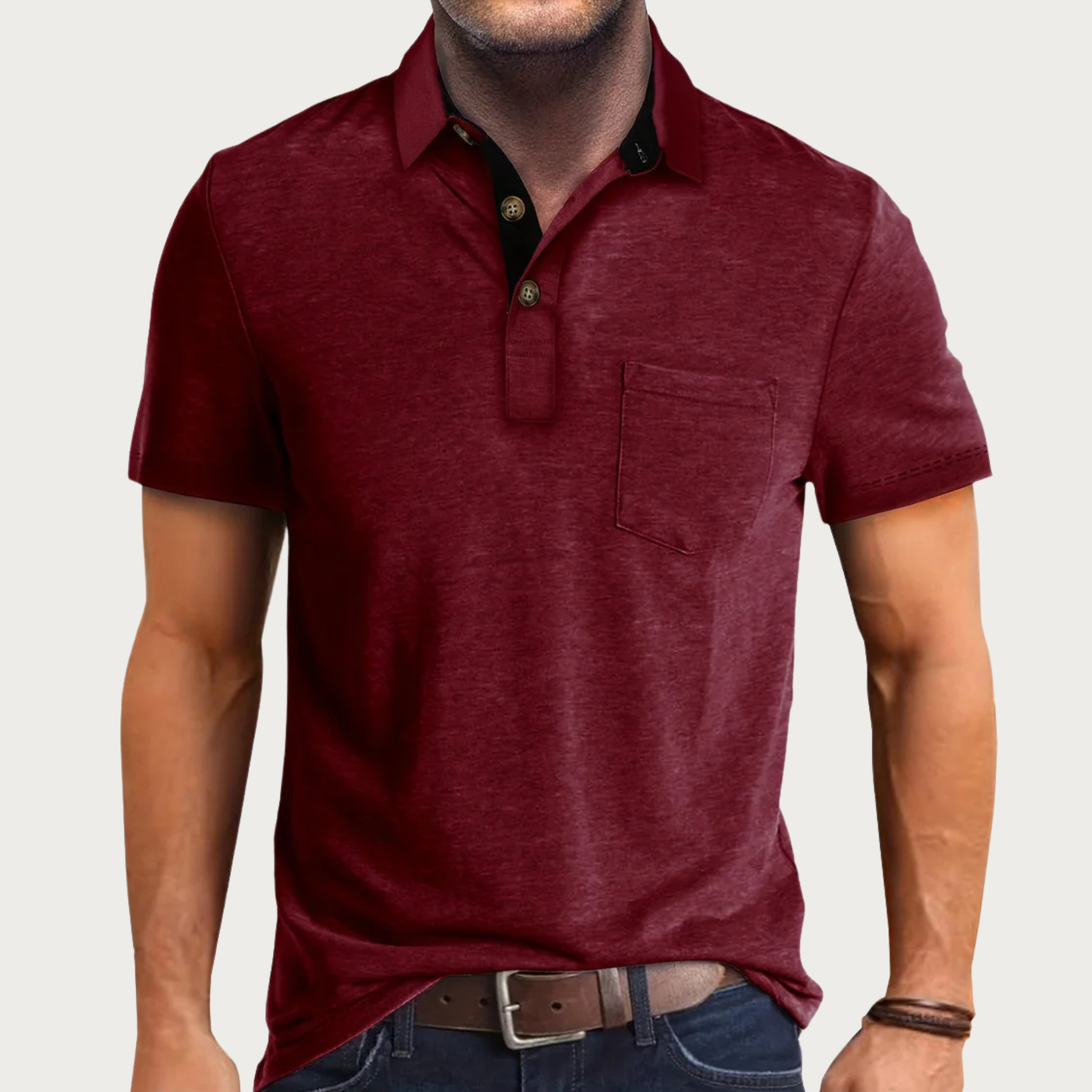 Kieran | Men's Classic Chest Pocket Polo