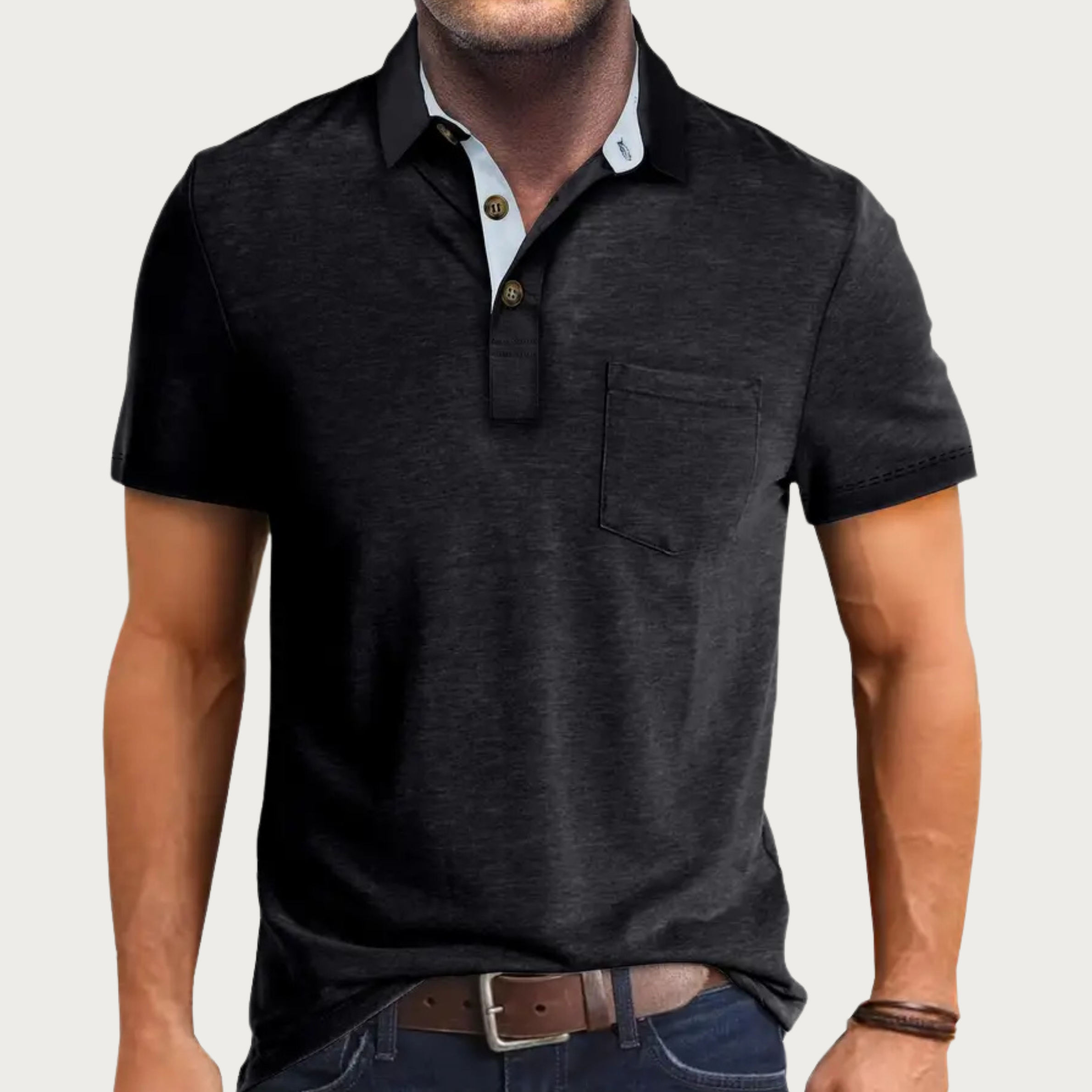 Kieran | Men's Classic Chest Pocket Polo