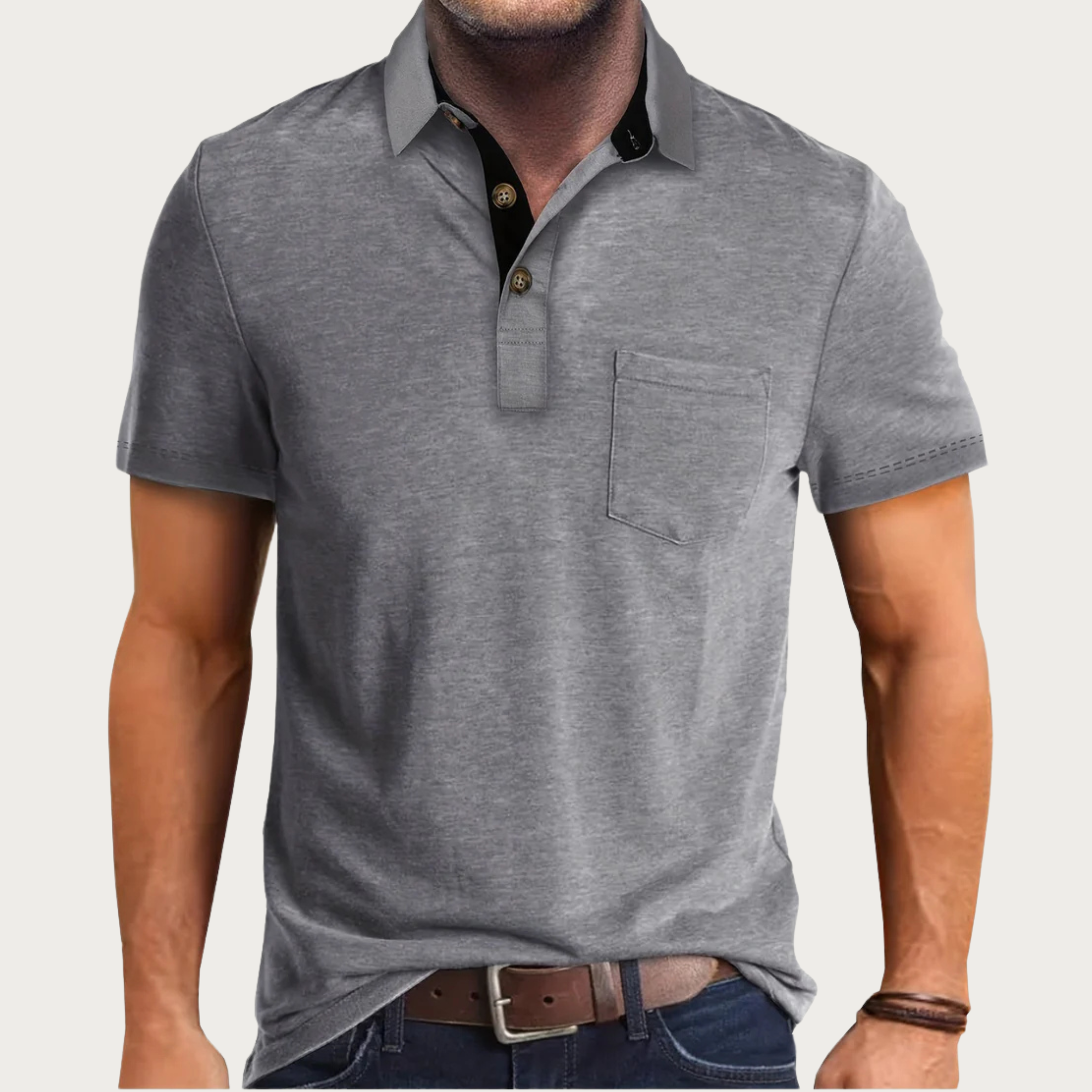 Kieran | Men's Classic Chest Pocket Polo