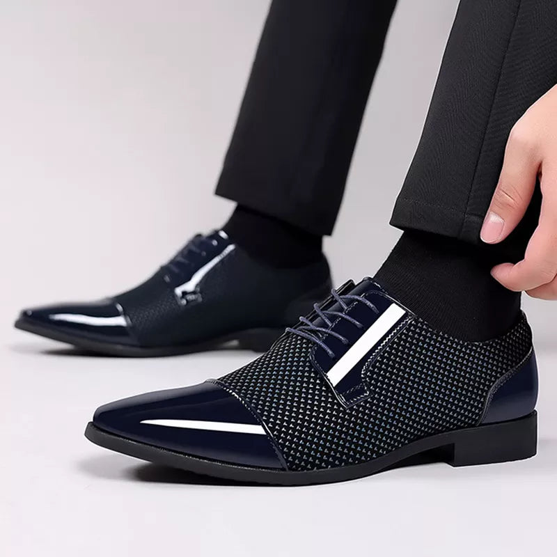 Sebastian | Men's Smart Contrast Oxford Dress Shoes