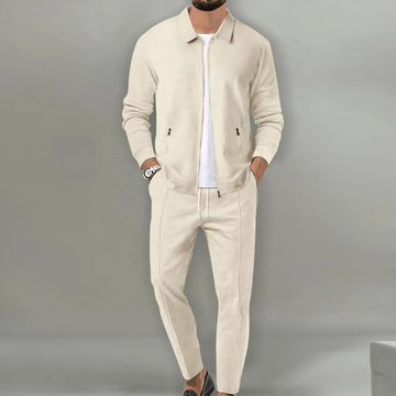 Finnegan | Men's Casual Zip Jacket Two Piece Set