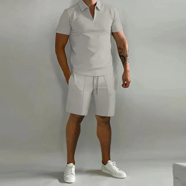 Lysander | Men's Smart Quarter-Zip Two Piece Set