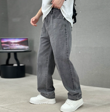 Jasper | Men's Relaxed Denim Straight Leg Jeans