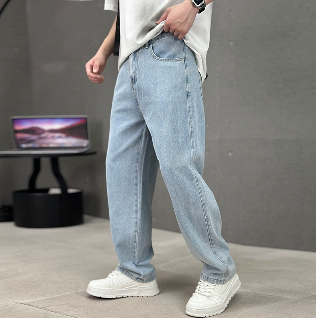 Jasper | Men's Relaxed Denim Straight Leg Jeans